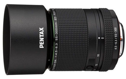 HDPENTAX-DA 55-300mmF4.5-6.3ED PLM WR RE
